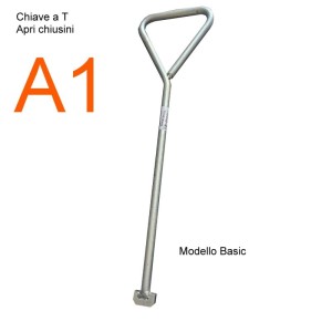 Chiave aprichiusi A1 manuale con gancio a T