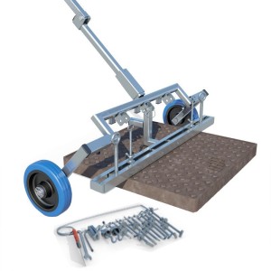 Carrello Alza chiusini Cargo meccanico robusto