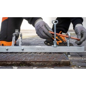 Barra sblocca chiusini Hook PROline ATEX