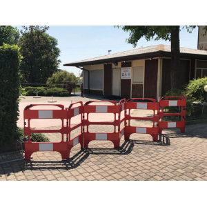 SAFEGATE Cancelletto in plastica a chiusura quadrata o lineare