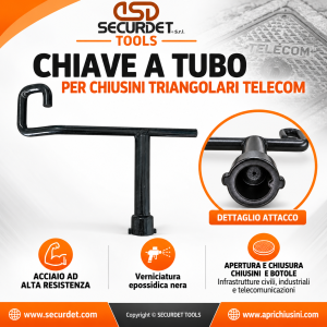 Chiave a tubo per enel telecom
