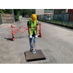 Alza chiusino Cover Lifter 10  con portata 400 kg 16 magneti