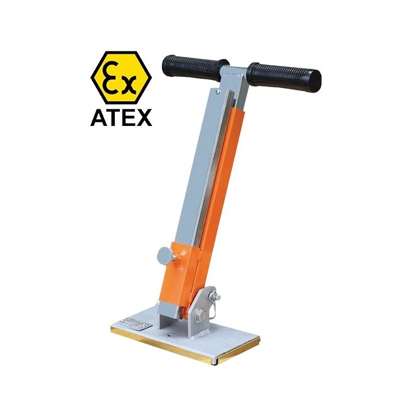 Alza chiusino Cover Lifter 11-ATEX portata 400 kg 16 magneti