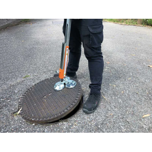 Apri chiusino XTreme 11 con tripla piastra magnetica 650kg